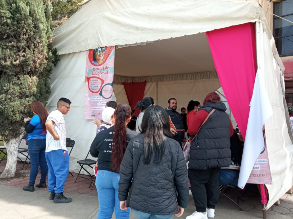 Se realiza la Jornada de Salud Visual en la Central