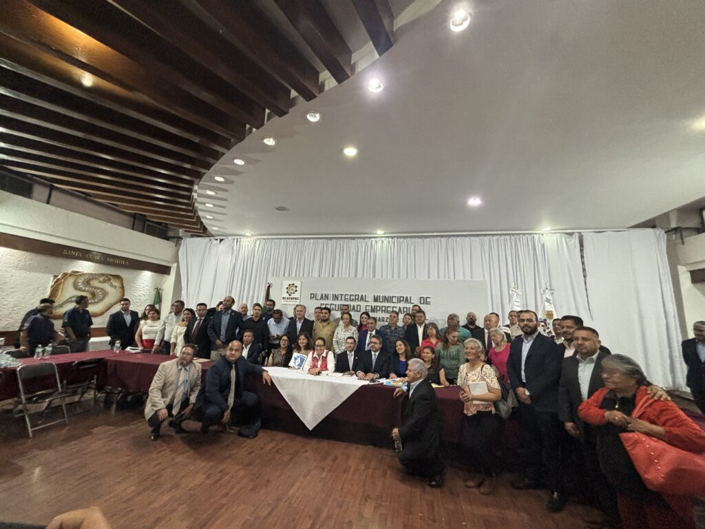 Alcaldesa presenta Plan de Seguridad para Ecatepec