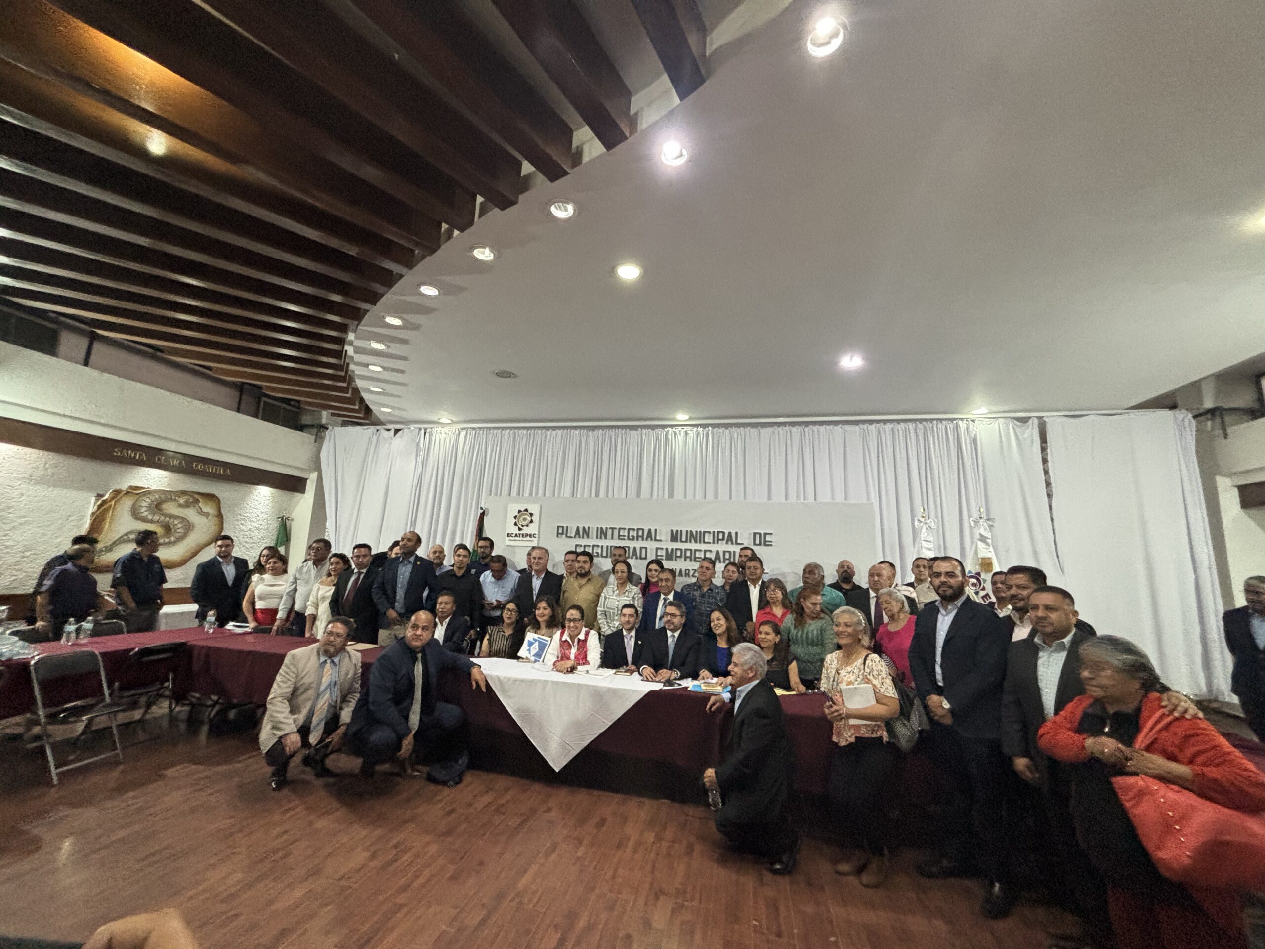 Alcaldesa presenta Plan de Seguridad para Ecatepec