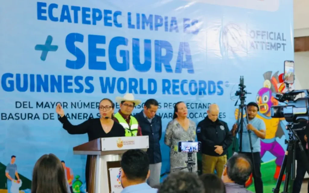 Convocatoria para romper un Récord Guinness en Ecatepec