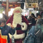 Santa recorrió la Central!