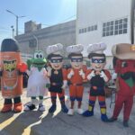 1a gran carrera de botargas en la Central