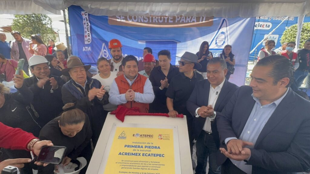 Colocan primera piedra de Cooperativa de Crédito y ahorro en la Central